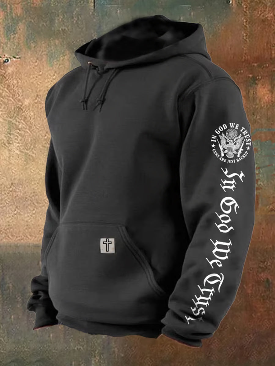 Męska bluza z kapturem Retro Faith