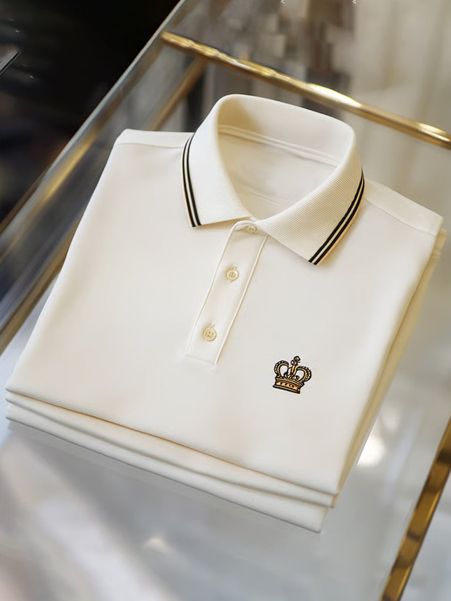 Męska koszulka polo Vintage Holiday Business Casual