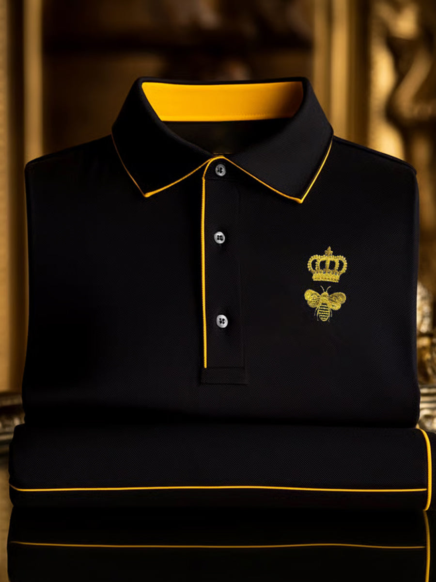 Męska koszulka polo Vintage Holiday Business Casual