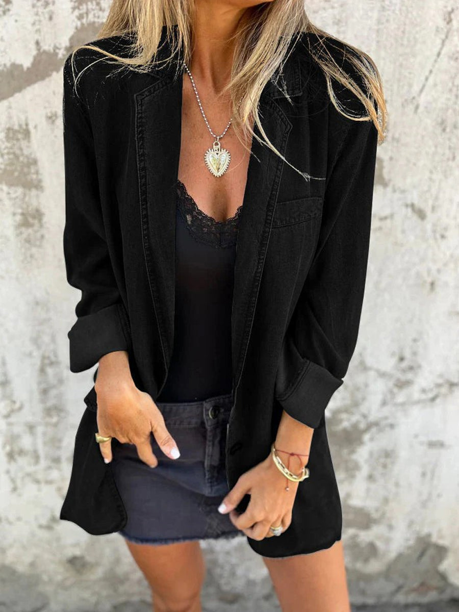 Damski dorywczo oversized Lapel blezer