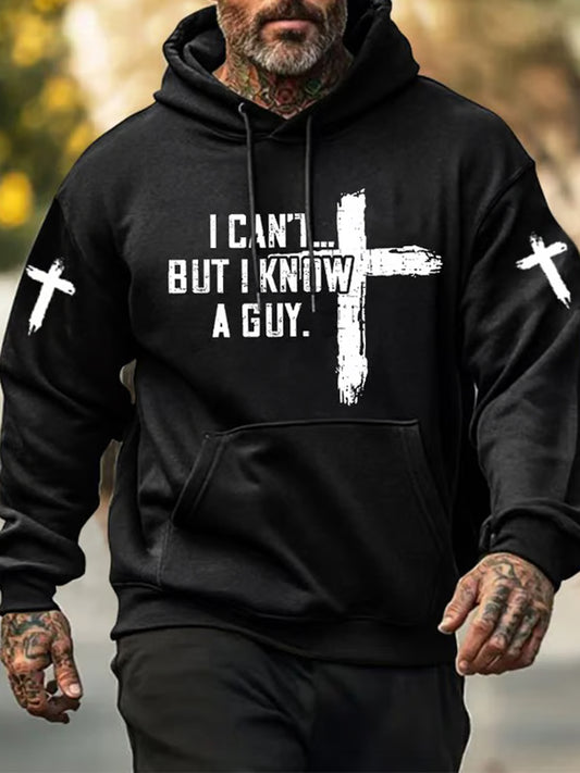 Męska bluza z kapturem Retro Faith