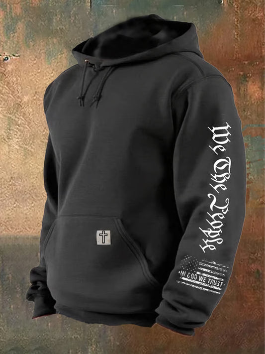 Męska bluza z kapturem Retro Faith