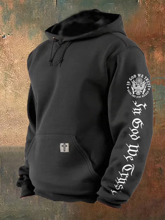 Męska bluza z kapturem Retro Faith