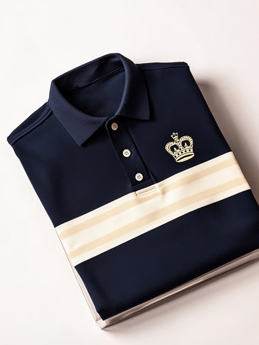 Męska koszulka polo Vintage Holiday Business Casual