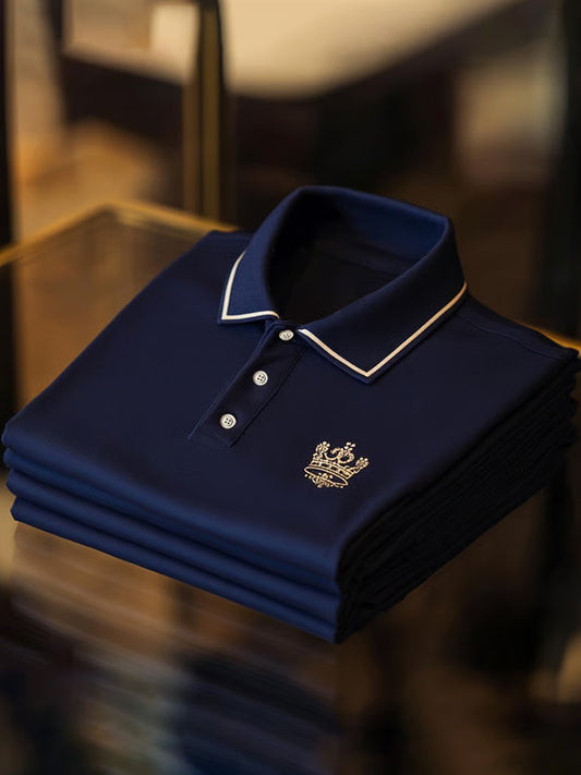 Męska koszulka polo Vintage Holiday Business Casual