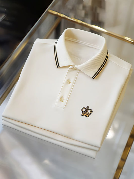 Męska koszulka polo Vintage Holiday Business Casual