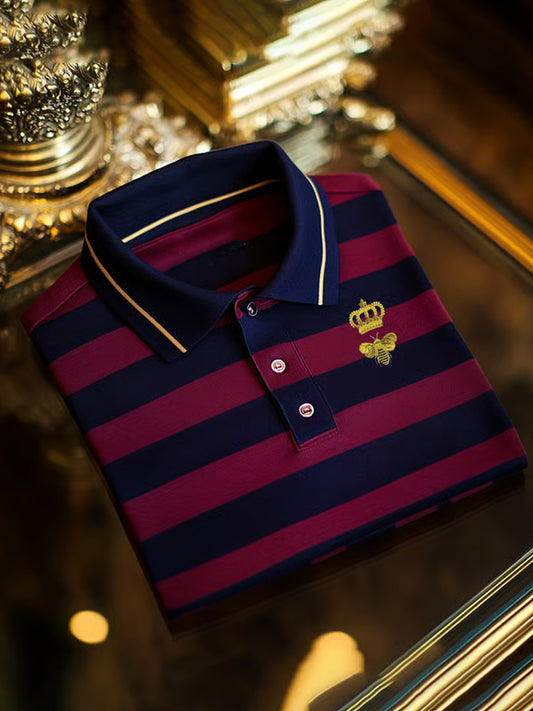 Męska koszulka polo Vintage Holiday Business Casual