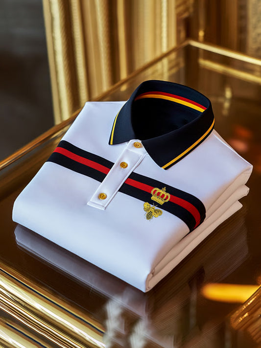 Męska koszulka polo Vintage Holiday Business Casual