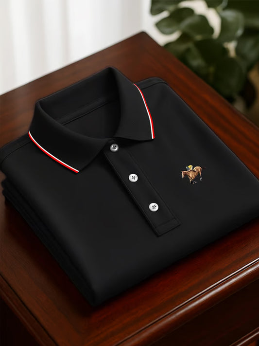 Męska koszulka polo Vintage Holiday Business Casual