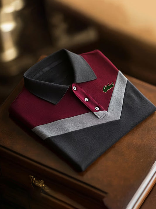 Męska koszulka polo Vintage Holiday Business Casual