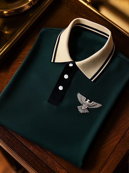 Męska koszulka polo Vintage Holiday Business Casual