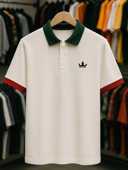Męska koszulka polo Vintage Holiday Business Casual