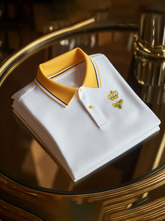 Męska koszulka polo Vintage Holiday Business Casual