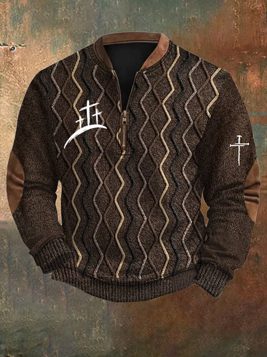 Męska bluza w stylu vintage Art Faith Casual