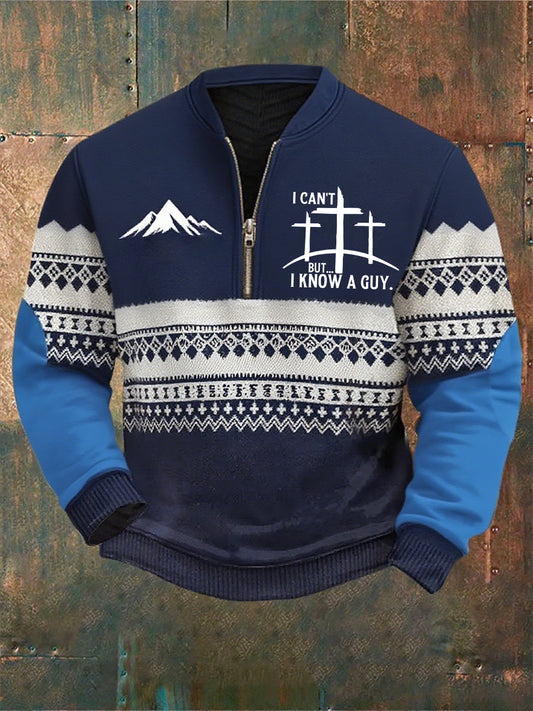 Męska bluza w stylu vintage Art Faith Casual