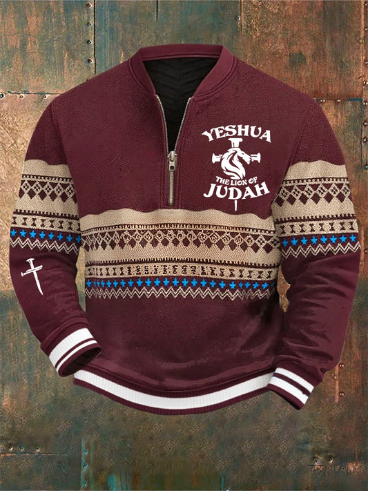 Męska bluza w stylu vintage Art Faith Casual