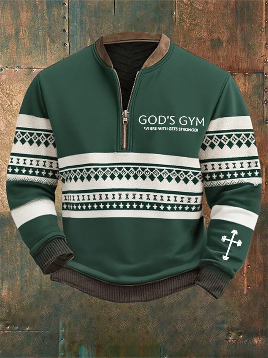 Męska bluza w stylu vintage Art Faith Casual