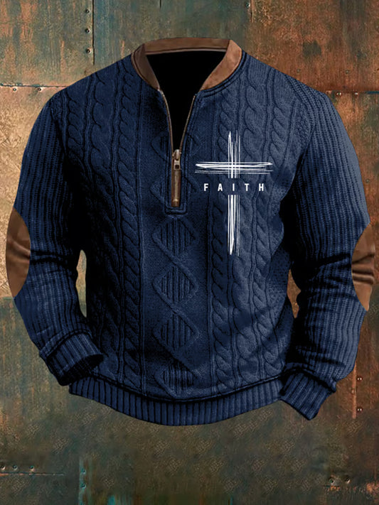 Męska bluza w stylu vintage Art Faith Casual