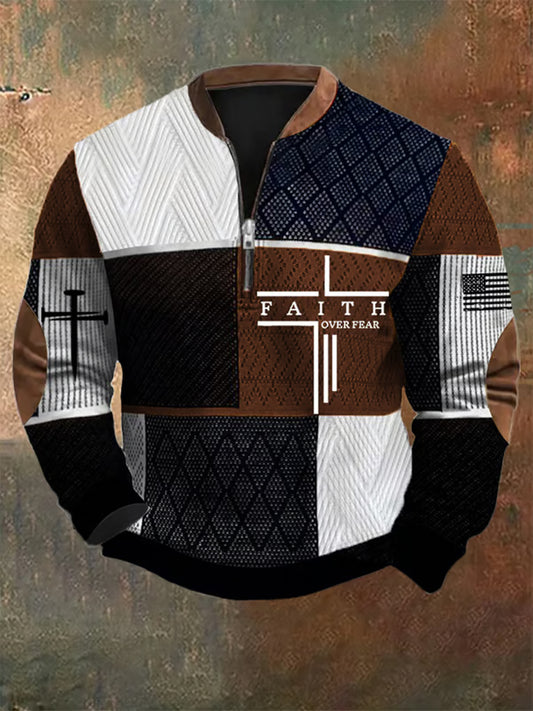 Męska bluza w stylu vintage Art Faith Casual