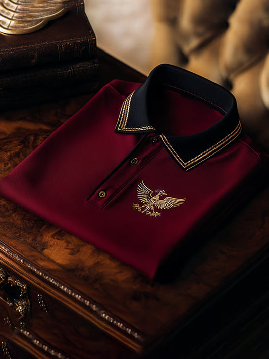Męska koszulka polo Vintage Holiday Business Casual