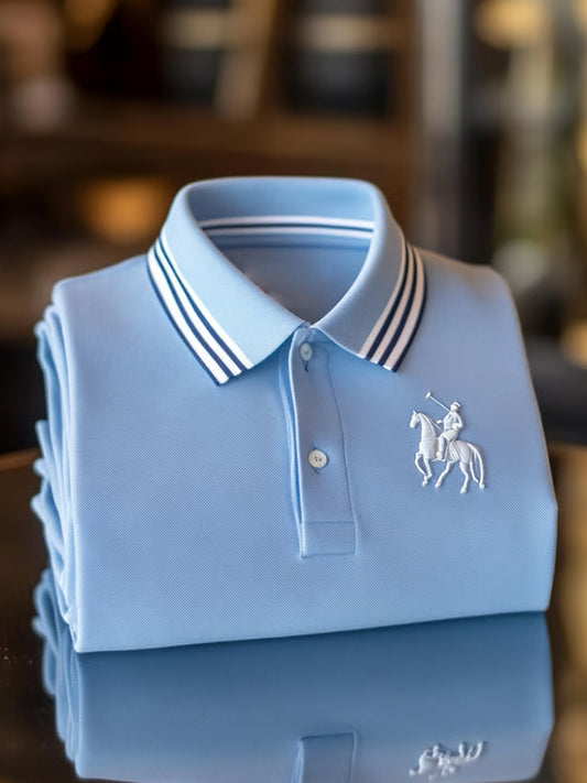 Męska koszulka polo Vintage Holiday Business Casual